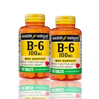 Vitamina B6 100 Mg (100 Tab) Pack X2